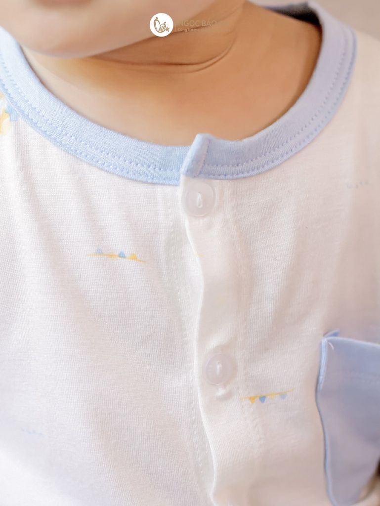 [M&B] Bộ tay ngắn cài giữa Sky Pony (NB-24m) [CBSSVISCOSE]