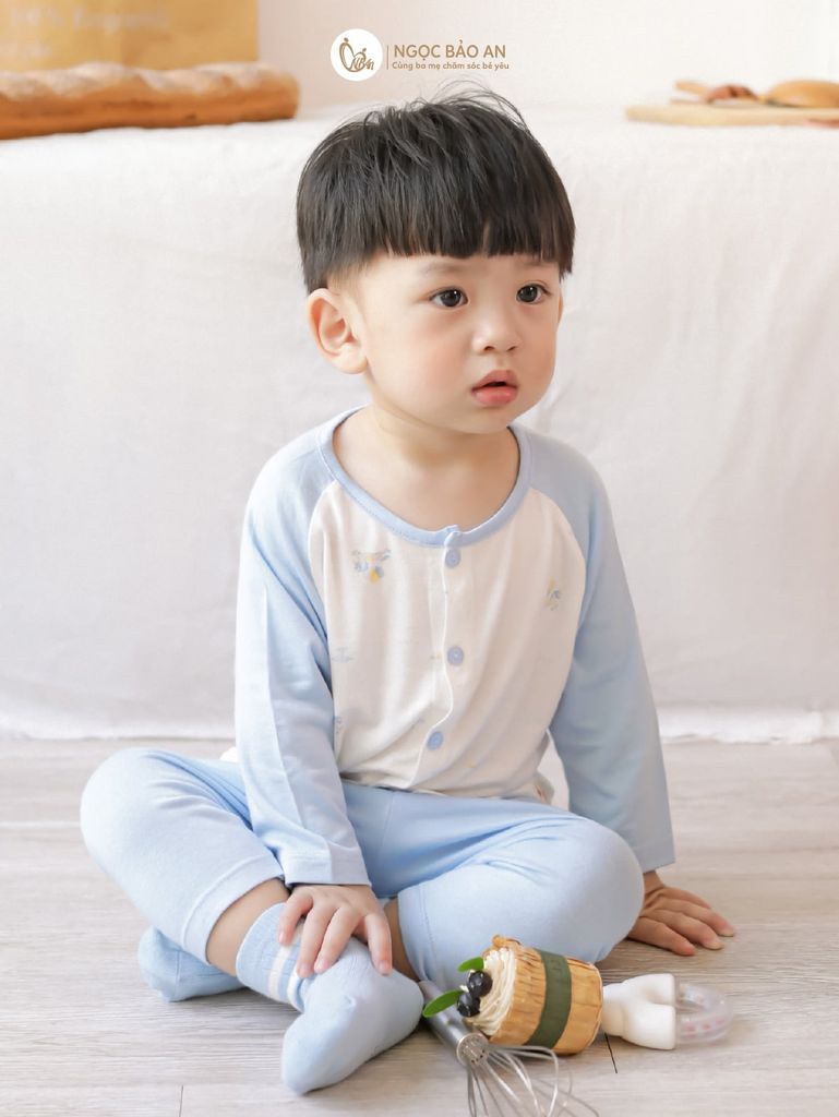 [M&B] Bộ tay dài cài giữa Sky Pony (NB-24m) [CBSSVISCOSE)