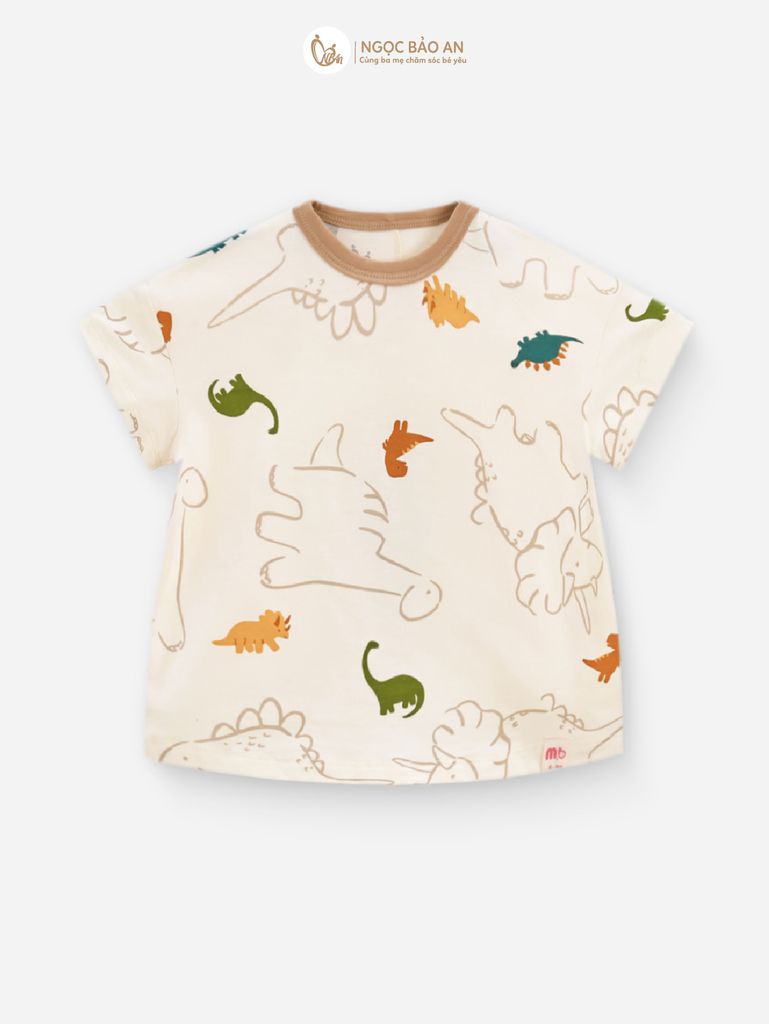[M&B] BST DINO: Bộ áo phối quần ngắn dino pack