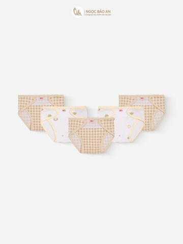 [M&B] Tã dán sơ sinh cotton M&B in hình họa tiết (Combo sơ sinh cotton 2025)