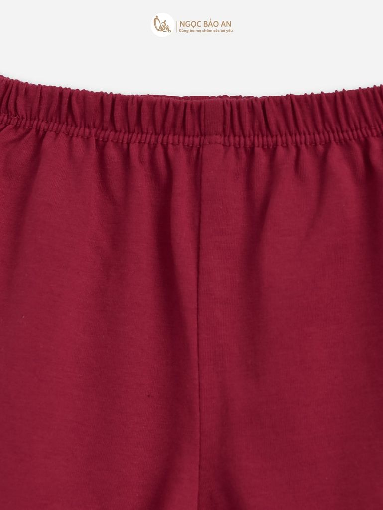 [M&B] BST THỎ MƠ: Bộ áo quần dài phối nơ cotton M&b cho bé gái (Bunny Tiểu Thư)