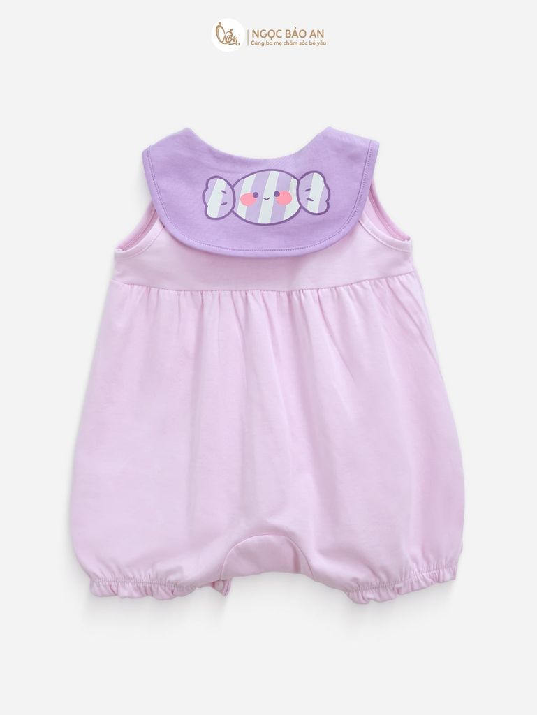 [M&B] BST CANDY: Body đùi sát nách cotton dáng bí M&b cho bé (Kẹo Cute)