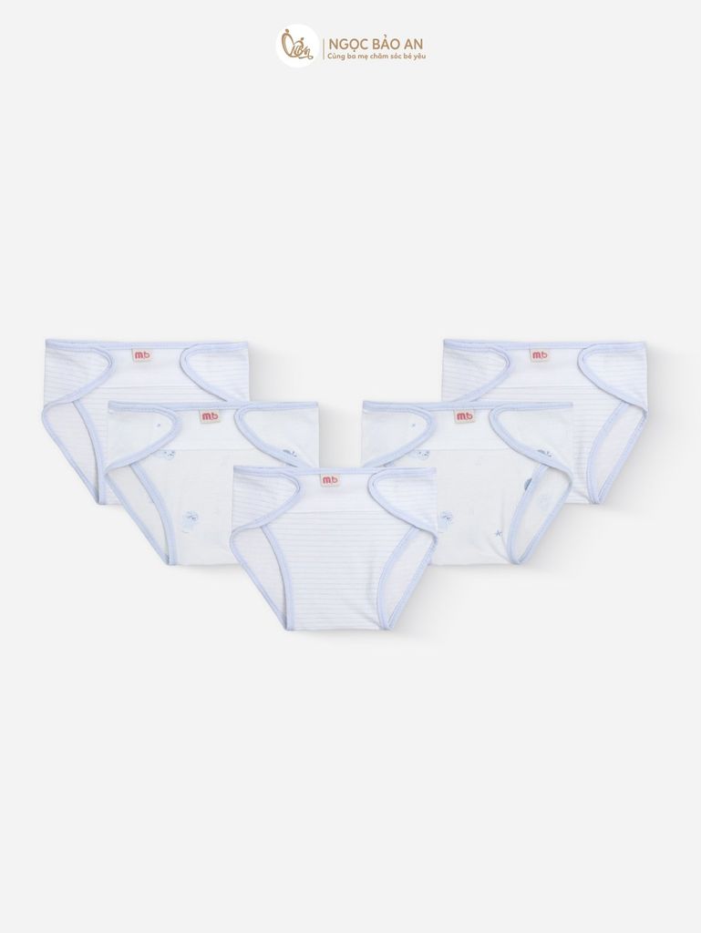 [M&B] Tã dán sơ sinh cotton M&B in hình họa tiết (Combo sơ sinh cotton 2025)