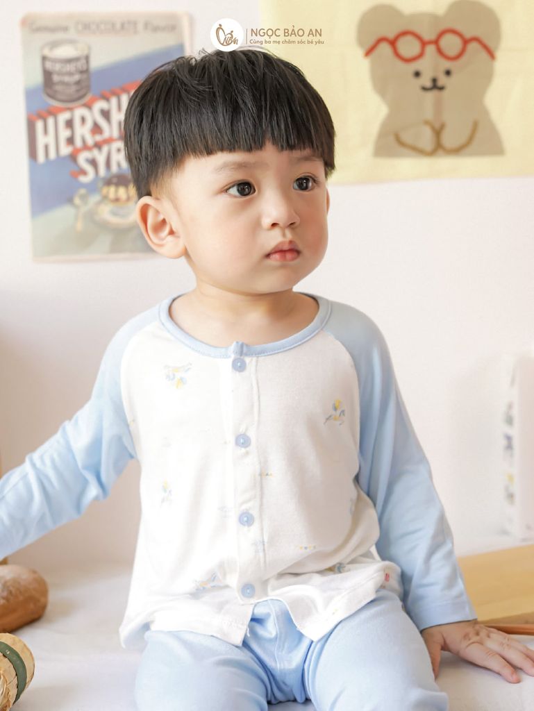 [M&B] Bộ tay dài cài giữa Sky Pony (NB-24m) [CBSSVISCOSE)