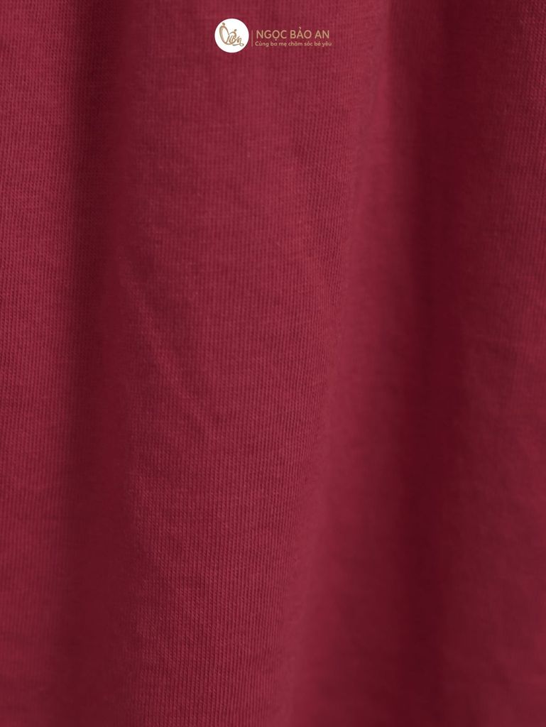 [M&B] BST THỎ MƠ: Đầm tiểu thư tay dài phối nơ cotton M&b cho bé gái (Heart Bunny)