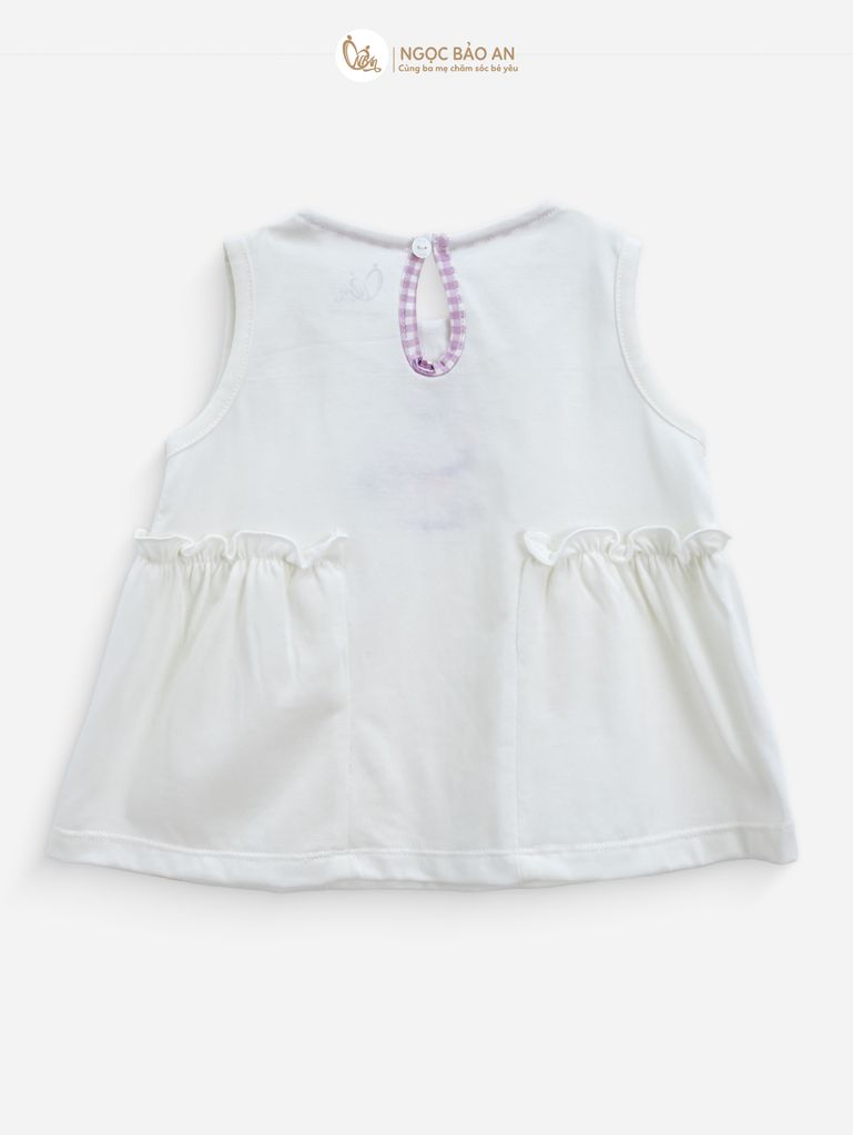 [M&B] BST CANDY: Bộ áo quần lửng cotton dáng bí M&b cho bé (Bánh Kem Sweet)