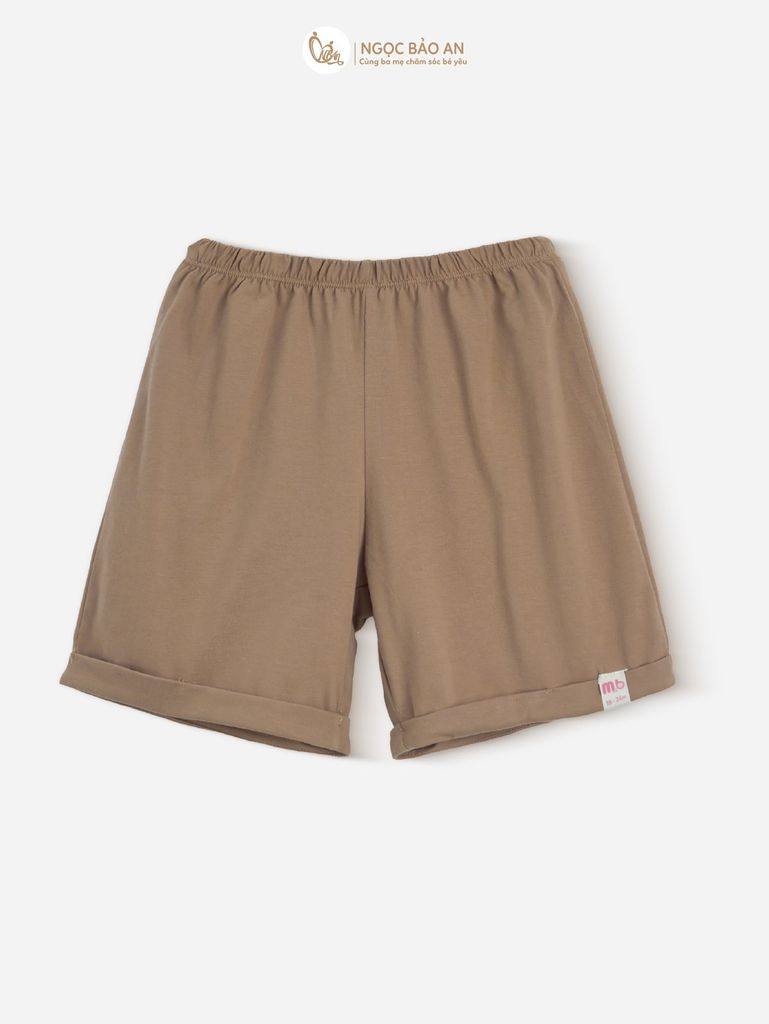 [M&B] BST DINO: Bộ ngắn bé trai M&B cotton (Stegosaurus)