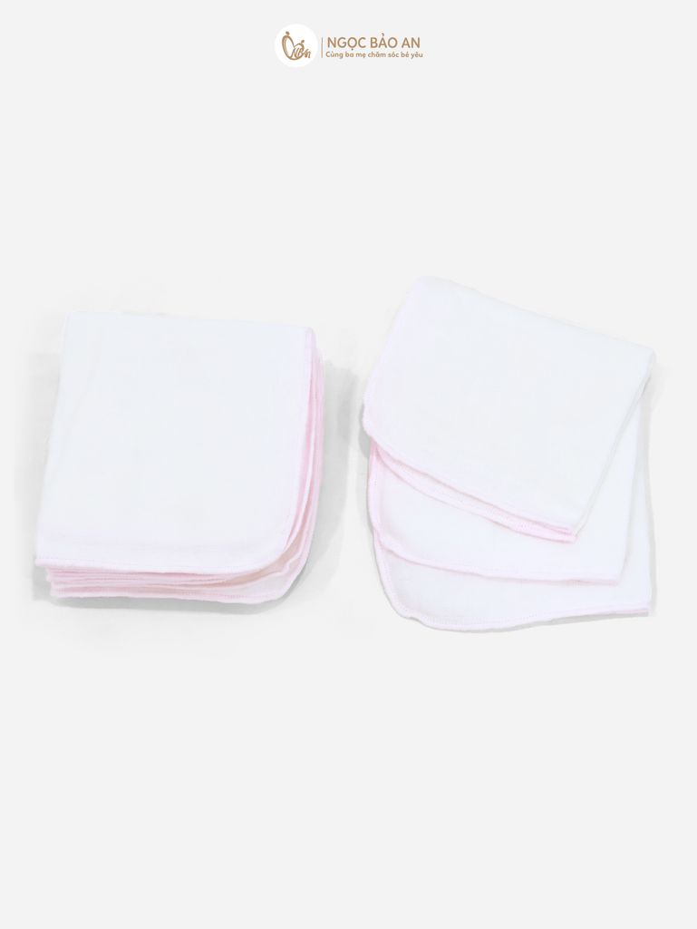 [M&B] Combo Sơ Sinh cotton tone Hồng in hình họa tiết đầy đủ phụ kiện(CBSScotton2025)