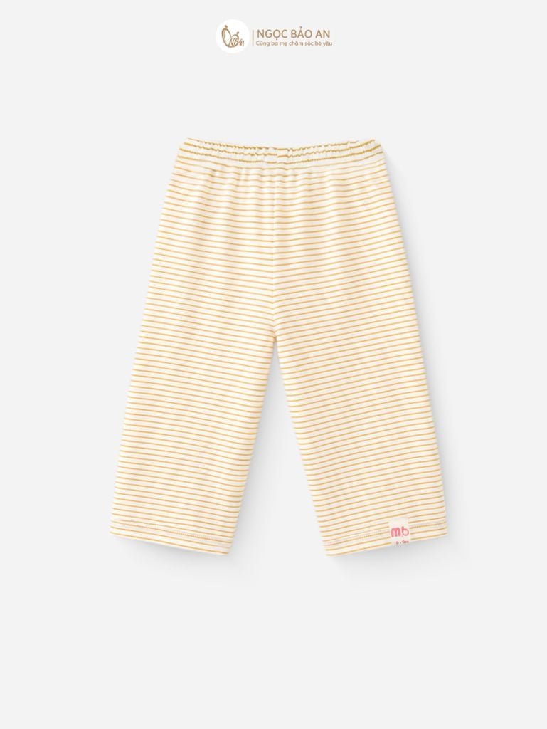 [M&B] BST GHS:Bộ lửng tay ngắn lemon chip