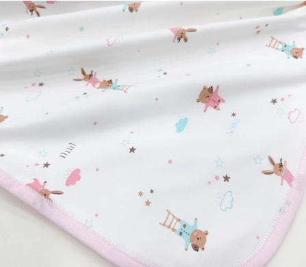 [M&B] Khăn choàng ủ sơ sinh 2 lớp mềm mại