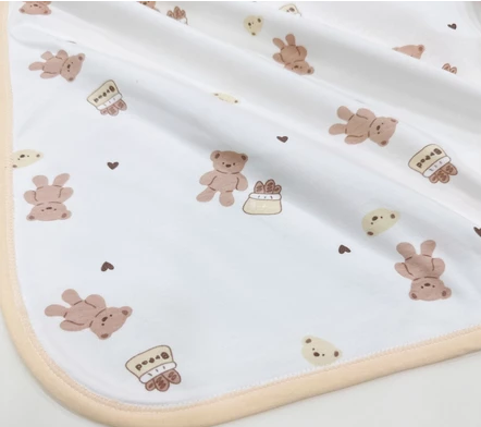 [M&B] Khăn choàng ủ sơ sinh 2 lớp mềm mại
