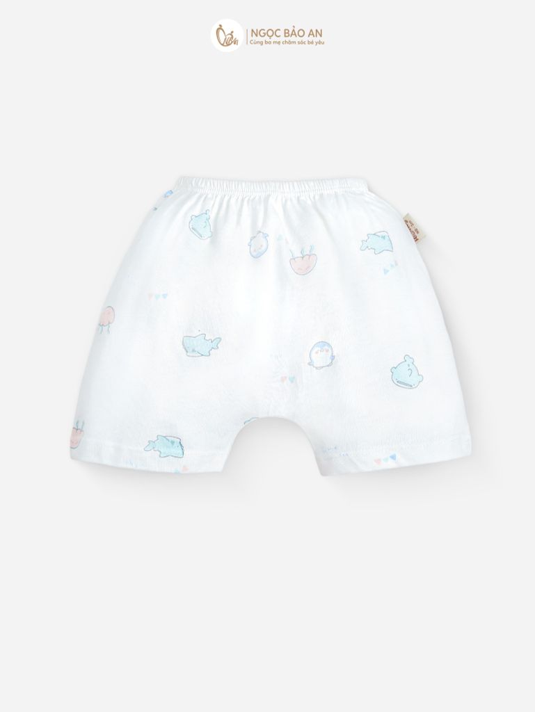 [HONEY] Set 5 quần cotton thoáng mát, mềm mịn cho bé