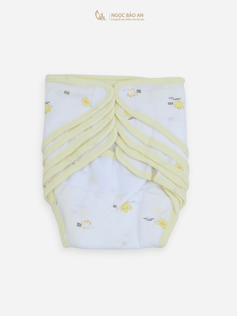 Tã dán sơ sinh in hình Honey cotton