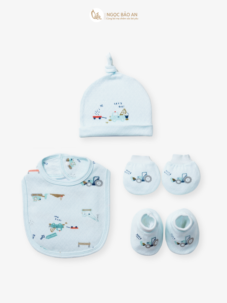 [M&B] Bộ bodysuit sát nách, cộc tay, tay dài sơ sinh