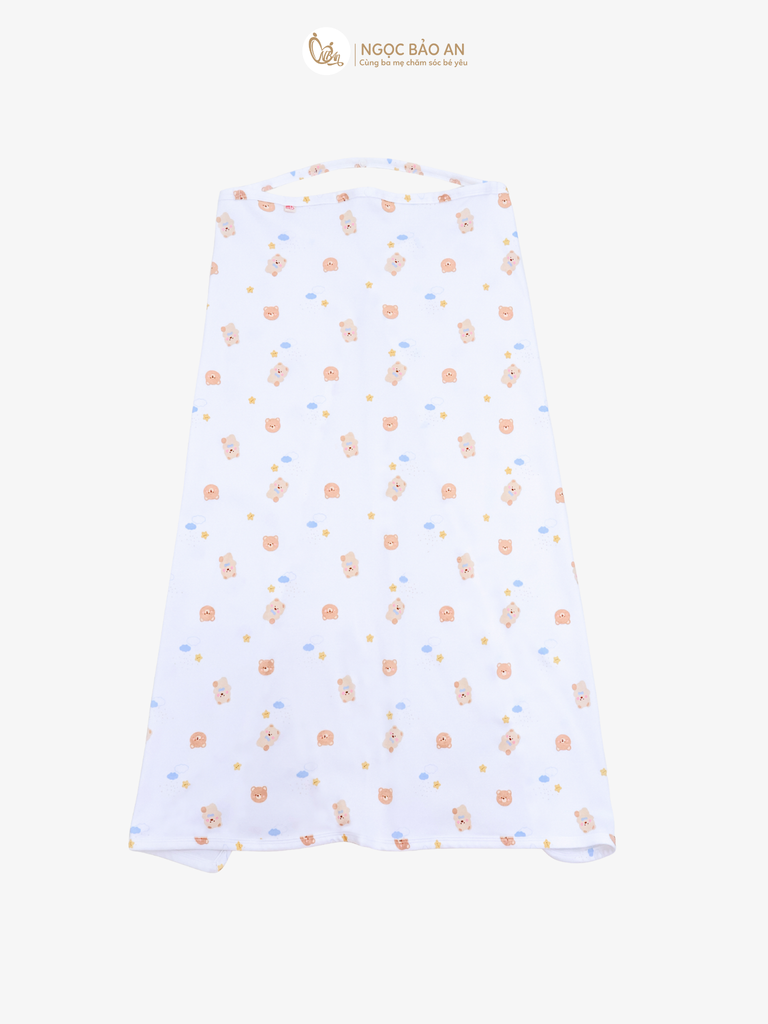 [M&B] Khăn choàng đa năng 1 lớp cotton để che chắn cho bé