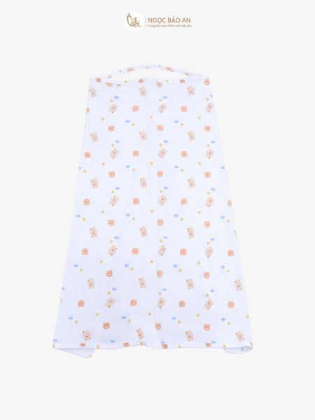 [M&B] Khăn choàng đa năng 1 lớp cotton để che chắn cho bé