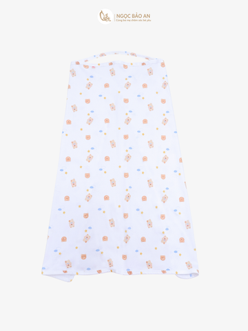 [M&B] Khăn choàng đa năng 1 lớp cotton để che chắn cho bé