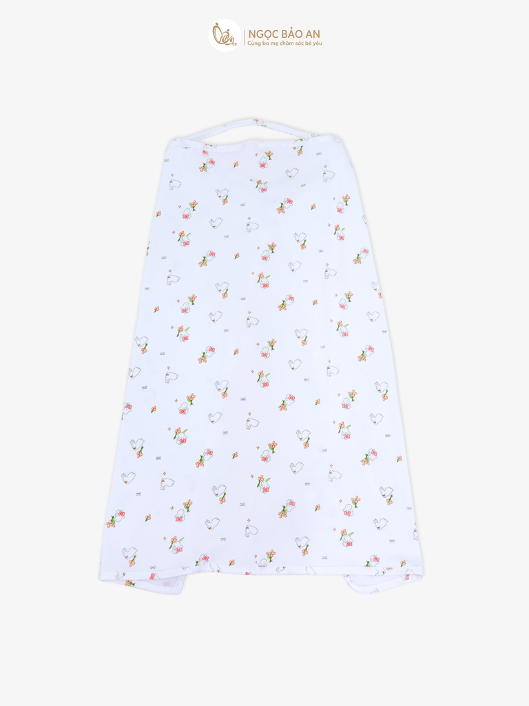 [M&B] Khăn choàng đa năng 1 lớp cotton để che chắn cho bé