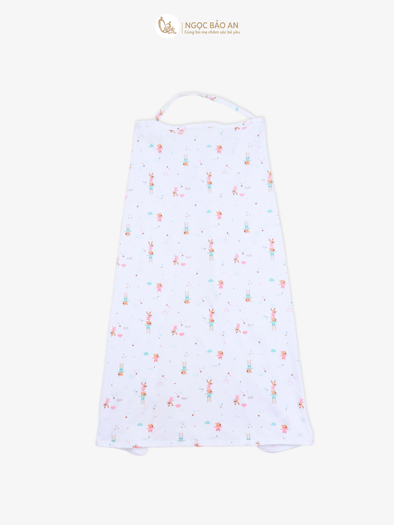 [M&B] Khăn choàng đa năng 1 lớp cotton để che chắn cho bé