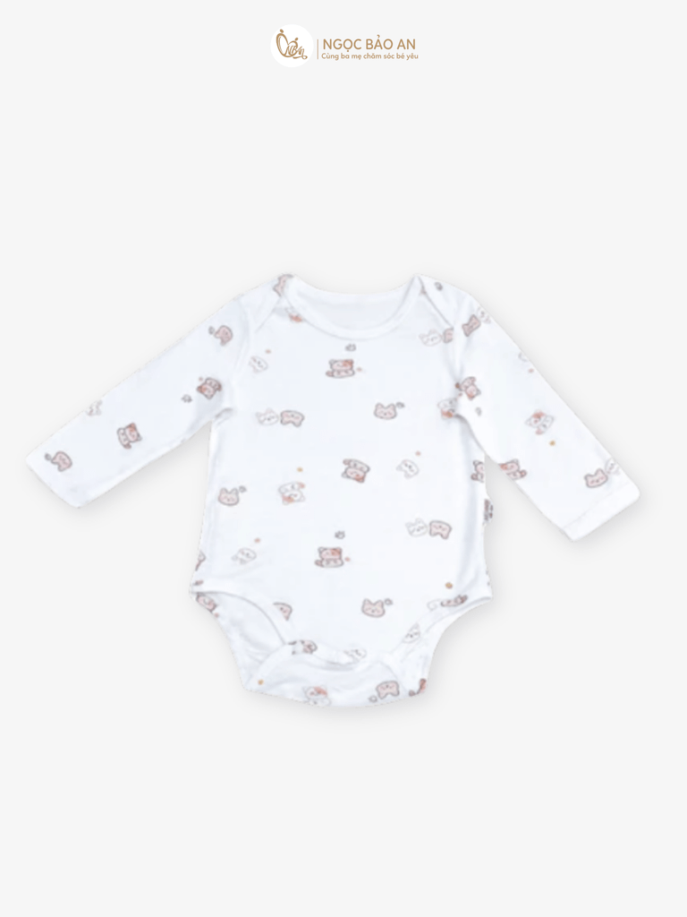 [HONEY] Bộ bodychip sơ sinh chất vải rayon mềm mại