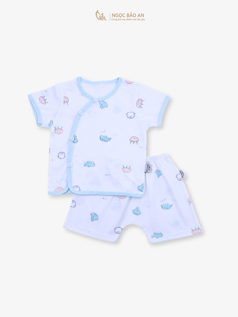 Áo lẻ cài bên Honey hoạ tiết đáng yêu