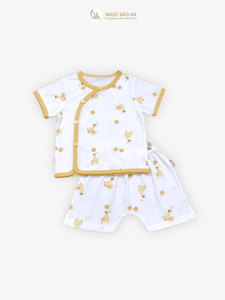 Áo lẻ cài bên Honey hoạ tiết đáng yêu