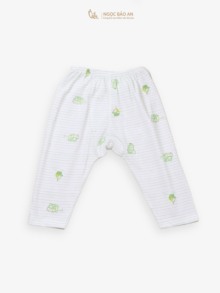 [HONEY] Quần dài ngắn lẻ sơ sinh cotton co giãn tốt