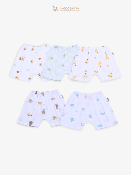 [HONEY] Set 5 quần cotton thoáng mát