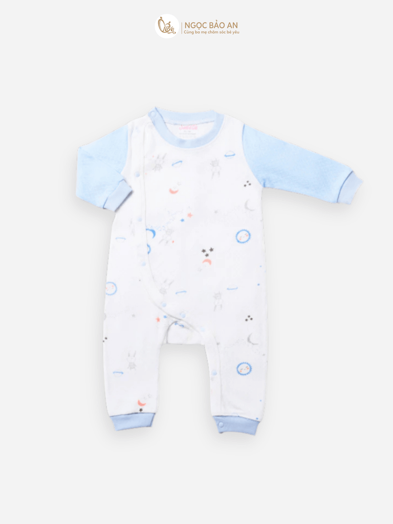 [M&B] Bộ bodysuit sát nách, cộc tay, tay dài sơ sinh