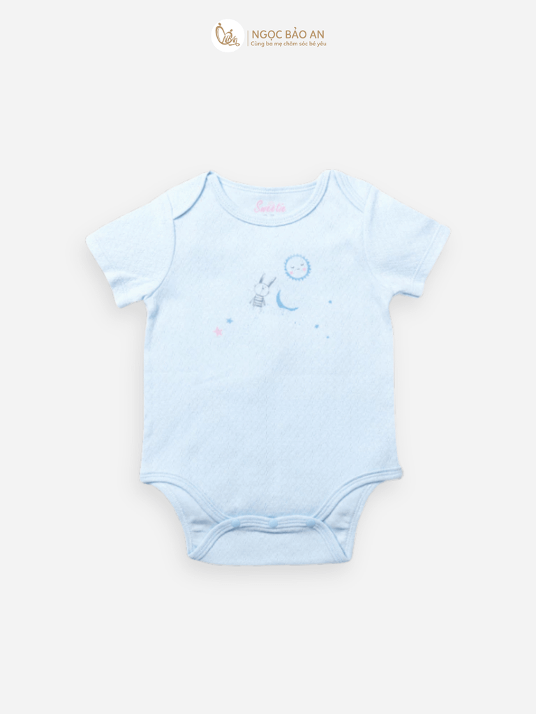 [M&B] Bộ bodysuit sát nách, cộc tay, tay dài sơ sinh