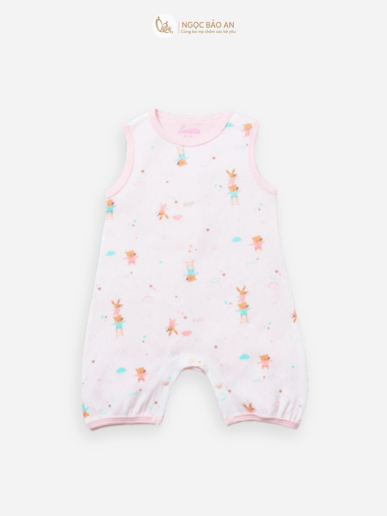 [M&B] Bộ bodysuit sát nách, cộc tay, tay dài sơ sinh