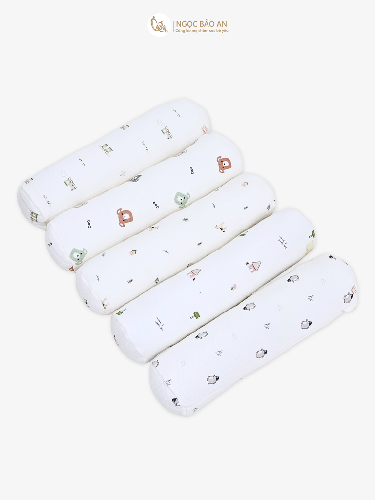 [M&B] Gối ôm chần bông giúp bé ngủ ngon 17x40cm