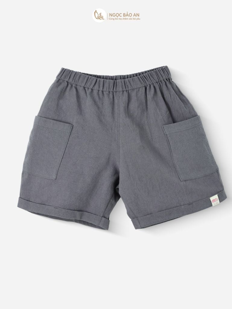 [M&B] BST SÓC: Bộ ngắn bé Trai M&B cotton (Sóc Cười)