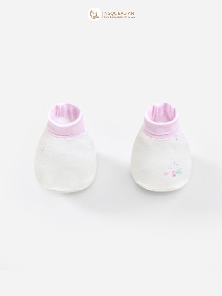 [M&B] Bộ bao tay chân sơ sinh Ong Tím [CBSSVISCOSE]