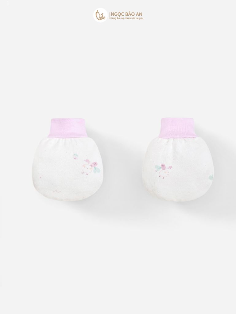 [M&B] Bộ bao tay chân sơ sinh Ong Tím [CBSSVISCOSE]