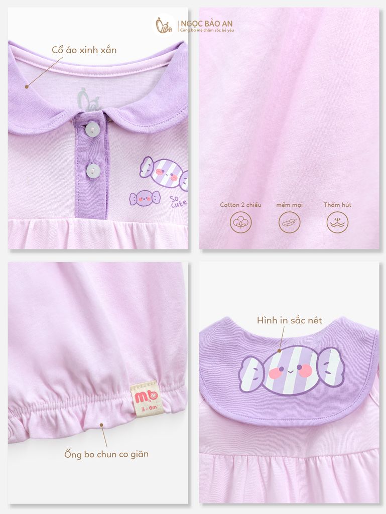 [M&B] BST CANDY: Body đùi sát nách dáng bí kẹo cute