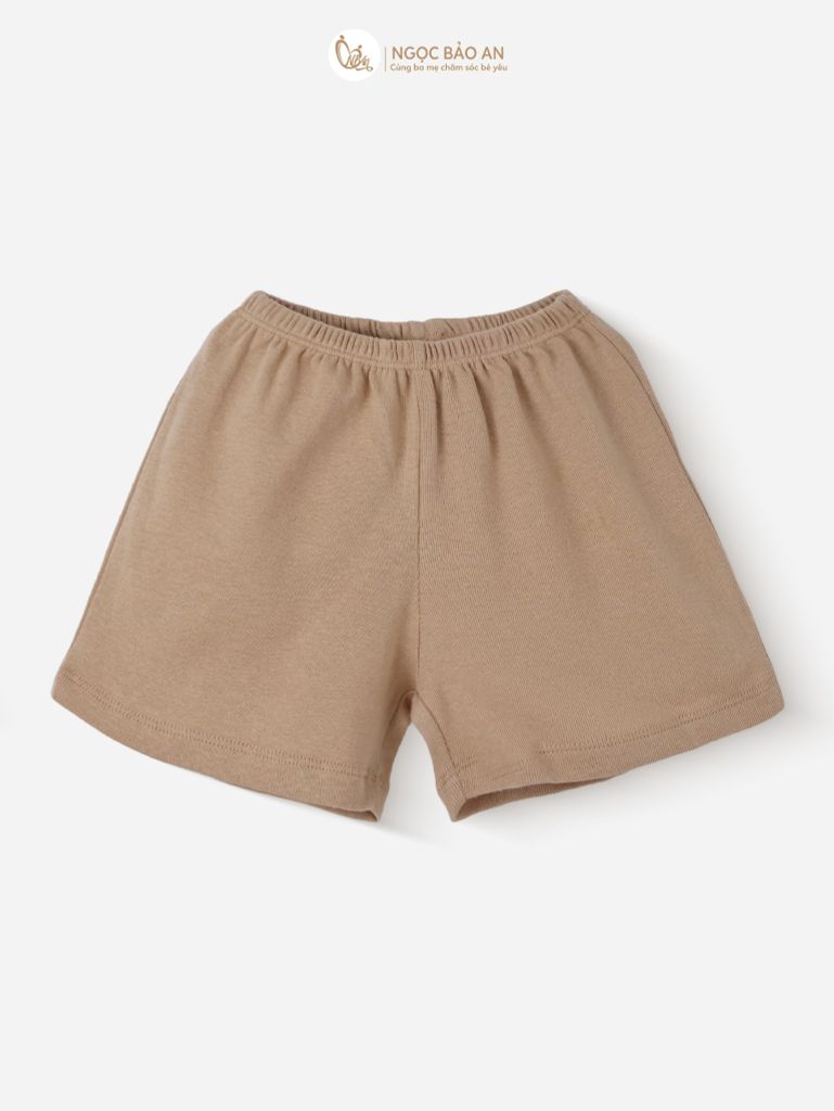 [HONEY] Bộ ngắn sát nách thể thao Honey cho bé (Heo Con Nâu)