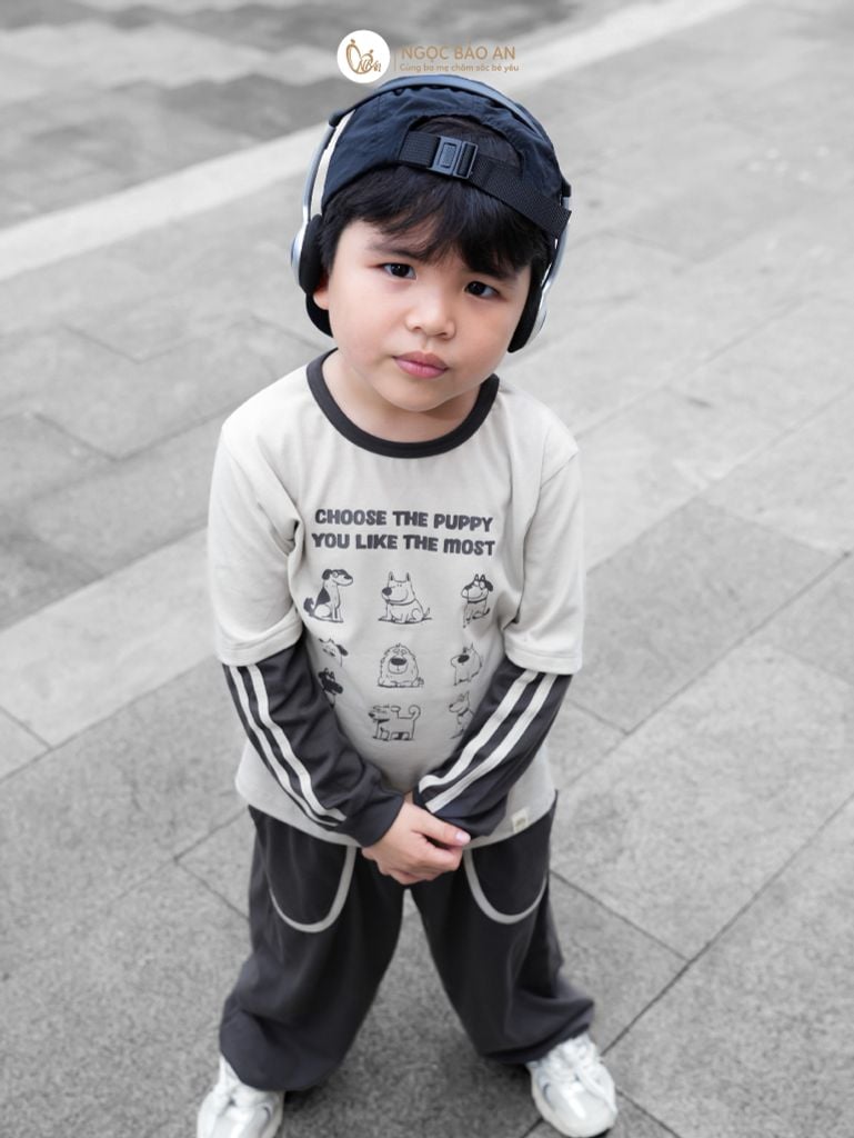 [M&B] BST TYPO: Bộ tay dài Doggos M09-L2