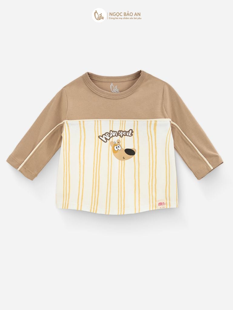 [M&B] BST CÚN: Bộ quần áo dài tay cotton NBAn sport