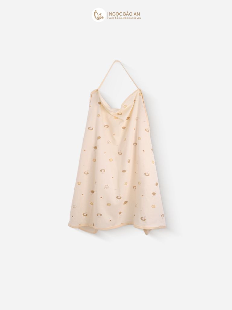 [M&B] Combo Sơ Sinh cotton tone Vàng in hình họa tiết đầy đủ phụ kiện(CBSScotton2025)