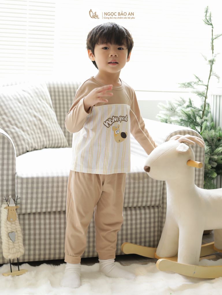 [M&B] BST CÚN: Bộ quần áo dài tay cotton M&B (NBAn Sport)