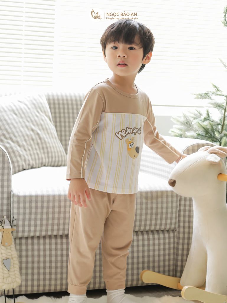 [M&B] BST CÚN: Bộ quần áo dài tay cotton M&B (NBAn Sport)