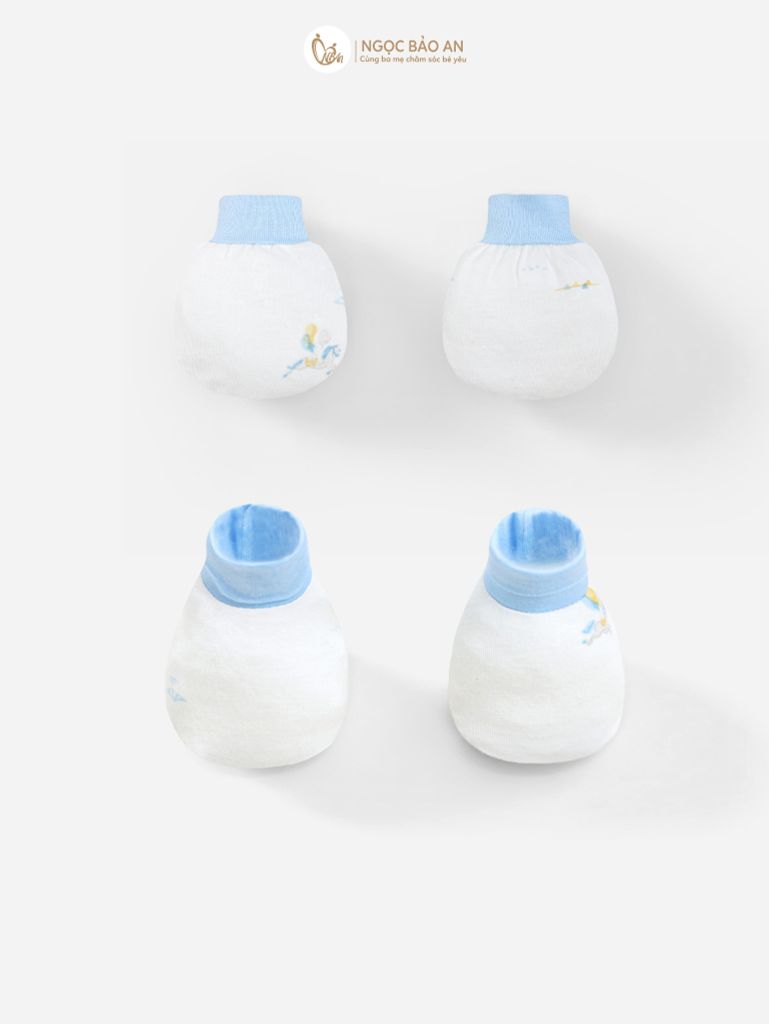 [M&B] Bộ bao tay chân sơ sinh Sky Pony [CBSSVISCOSE]