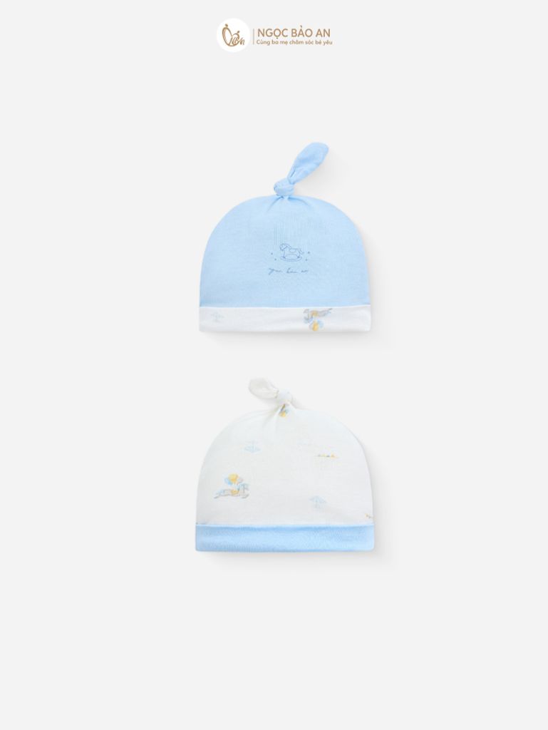 [M&B] Set 2 nón chóp sơ sinh Pony (NB-3m) [CBSSVISCOSE]