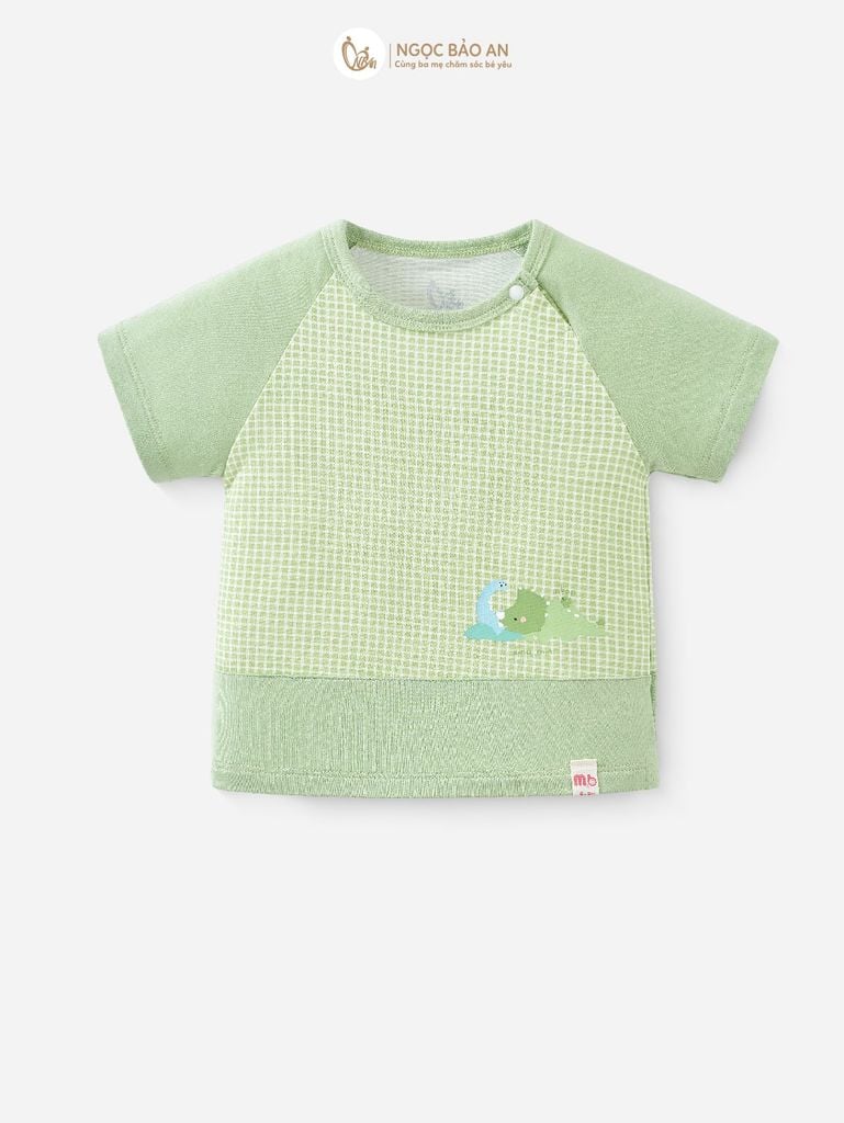 [M&B] Bộ ngắn cài vai dino mini PM (NB-24m)