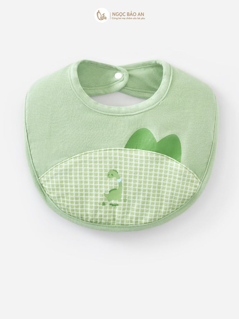 [M&B] Set 2 yếm nút dino (NB-24m)