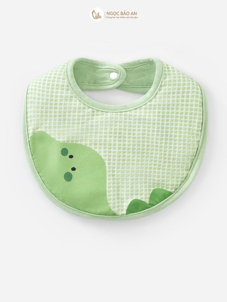[M&B] Set 2 yếm nút dino (NB-24m)