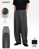  Quần Nam Volume Tailor Pants Phom Suông Xếp Ly - AUNAMTIC 