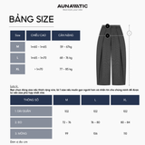  Quần Nam Volume Tailor Pants Phom Suông Xếp Ly - AUNAMTIC 