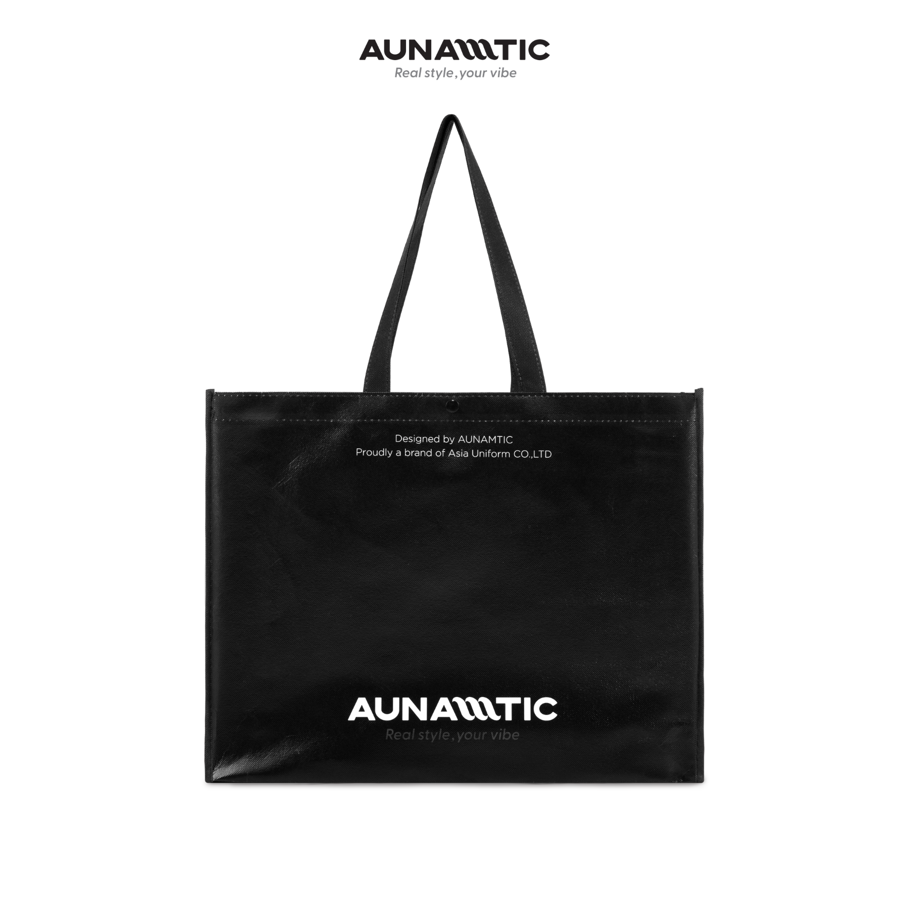  Túi Tote Everyday Tote Màu Đen Đựng Đồ Đi Làm Đi Học - AUNAMTIC 